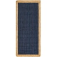 thumbnail image 3 of 2.6x10 Ft Navy Blue Jute Area Rug, Hand-Woven, Reversible, Farmhouse Boho Style, Durable & Pet-Friendly Rug for Living Room, Dining Room, and Bedroom, 3 of 5