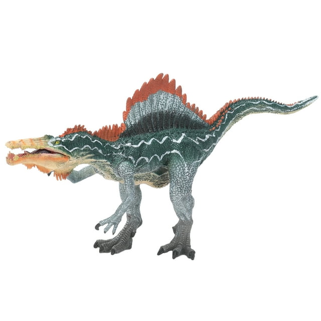 Figura de dinosaurio estegosaurio grande, juguetes de dinosaurios sólidos, figura de acción, modelo de adorno para niños, Spinosaurus grande