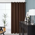 Deconovo Sliding Door Curtain 80x84 inch, Wide Thermal Blackout