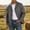 Gray, variant on Men's Business Casual Single Breasted Sport Coat Windbreaker Jacket Outwear Multi Pockets Regular Fit Lightweight Notched Lapel Blazer Suit Jacket for Men