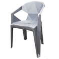 thumbnail image 3 of Cuatro Sillas de Plastico Gris FoodKeepers Tokio, 3 of 3