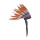 thumbnail image 2 of Tocado de plumas artificiales, artesanías, tocados para fiestas de cosplay y juegos de rol., 2 of 9