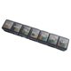 thumbnail image 1 of French Weekly Pill Organizer, 7 Days Pill Organizer with 14 Compartments, Pill Box Pill Box Weekly Pill Organizer - 2 Pieces (Black + White), 1 of 5