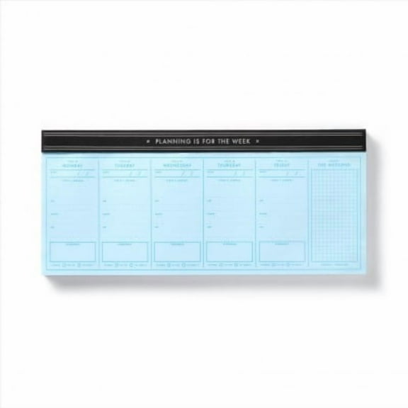 Planning Is For The Week Weekly Planner Pad (Paperback)
