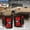Smoke lens, variant on LED Tail Lights for 2019-2021 Jeep Gladiator JT Accessories w/3D DRL/Dynamic Sequential Turn Signal Light, Plug & Play Taillights, Brake Lamp 1 Pair Black Housing/Smoke lens