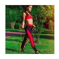 thumbnail image 3 of Wacces Yoga Strap Stretch Restore Multi-Grip Fitness Pilates Stretching Belt - Orange - Black, 3 of 5