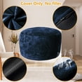 thumbnail image 3 of Garvee Bean Bag Chair Cover(Cover Only, No Filler), Round Soft Fluffy PV Velvet Cover, 3 of 5