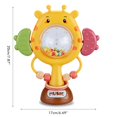 thumbnail image 3 of Trona con ventosa, bandeja de desarrollo, juguete sonajero para bebé, juguete de aprendizaje temprano, regalos para bebés, niños y niñas de 6 meses en adelante, 3 of 10