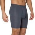thumbnail image 6 of Hanes Originals Men's SuperSoft Boxer Brief Underwear Pack, Longer Leg, Total Support Pouch, Assorted, 3-Pack, 6 of 8