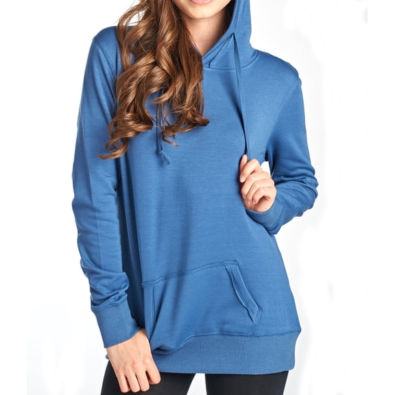 Tough Cookie's Women's Plain Soft Vintage Pullover Hoodie