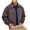 Coffee, variant on Jacket for Men Solid Color Turndown Collar Zip Up Jackets With Pockets Long Sleeve Casual Tops