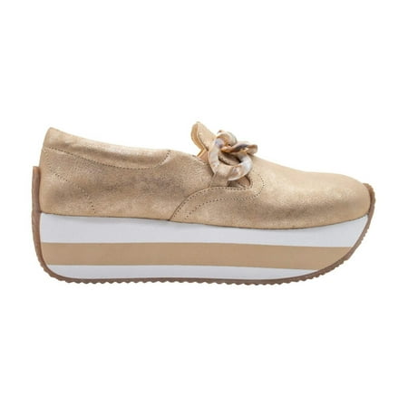 Volatile Womens Harding Platform Slip On Loafers Casual Shoes