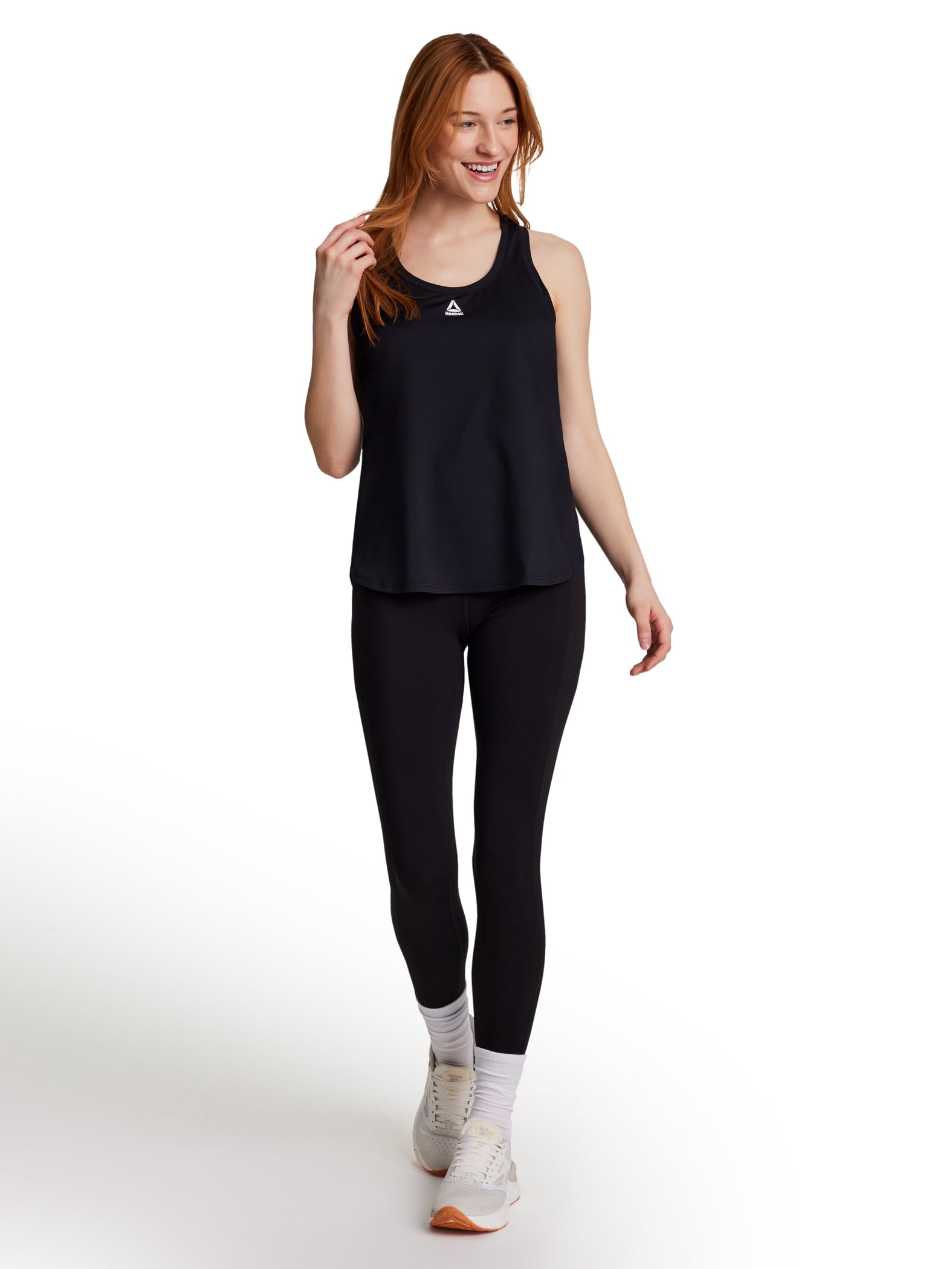 Reebok Women's Small Logo Rise Tank Top, Sizes XS-XXXL