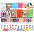 thumbnail image 1 of AIHOME Slime Kit Foam Beads Soft Ceramic Slime Charms Kit Glitter Slime Supplies Kit, 1 of 9