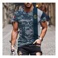 thumbnail image 2 of 3d Impreso Hombres Moda Camiseta De Manga Corta, 2 of 8