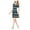 Multicoloured - black, variant on Maison Jules Women’s Striped A-Line Sweater Dress, Black, Large