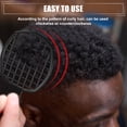 thumbnail image 6 of Unique Bargains Twist Comb Afro Twist Hair Comb Afro Curl Comb Twist Comb Tool Suitable for Fluffy Thick Hair Black, 6 of 7