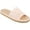 Pink, variant on Journee Collection Womens Eniola Flat Slip On Slide Sandals