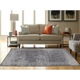 thumbnail image 4 of RugSmith Fairisle Gray Distressed Transitional Area Rug, 7'6" x 9'6", 4 of 5