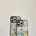 thumbnail image 3 of Funda para iPhone con temática de perro y absorción magnética, carcasa rígida duradera para iPhone 15 Pro Max 13/12 14pro 11, protección anticaídas, 3 of 4