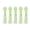 Green Luminous, variant on Wofarmy 5Pcs Soft Silicone Squid Baits Hollow Tubular Luminous Night Fishing Lures Green Luminous