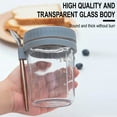 thumbnail image 5 of Fanshiluo Overnight Oats Container With Lid And Spoon,Overnight Oats Jars,Portable Mason Jars With Lid For Cereal Container Capacity 350Ml, 5 of 5