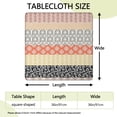 thumbnail image 2 of Colorful Bohemian Design Tablecloth with Stretch Fit for Various Table Settings, 2 of 6