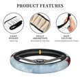 thumbnail image 5 of Bingfone Circular Lighthouse Steering Wheel Cover - Universal 15 Inches Car Steering Wheel Covers Grip Auto Internal Accessories, 5 of 6