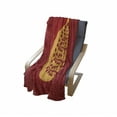 thumbnail image 4 of Leaf Soft Flannel Fleece Throw Blanket, Design of Tree Nature and Yoga Themed Composition, Cozy Plush for Indoor and Outdoor Use, 60" x 80", Vermilion Marigold, by Ambesonne, 4 of 6