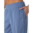 thumbnail image 4 of Celebrity Pink Women's and Women's Plus Fleece Wide Leg Sweatpant, Sizes XS-4X, 4 of 6