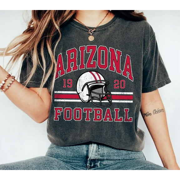 Arizona Football T-Shirt, Vintage Arizona Football T-Shirt, Cardinal Fan Gift, Arizona Game Day T-shirt