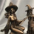 thumbnail image 3 of Escultura de estatuilla del mundo mágico Matsuzay para decoración del hogar color Como se muestra, 3 of 6