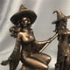 thumbnail image 2 of Matsuzay Escultura de estatuilla de del mundo mágico para decoración del hogar, figuras de borde , escultura de brujería Decoración del hogar No.2, 2 of 6