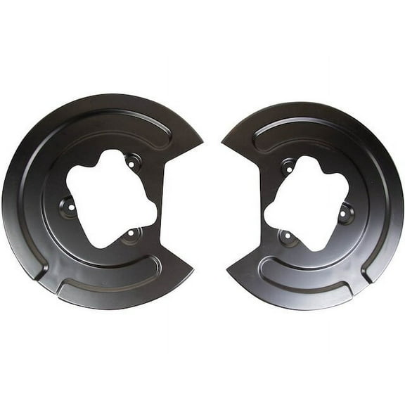 Rear Brake Dust Shield 2 Piece - Compatible with 2013 - 2019 Ford Taurus 2014 2015 2016 2017 2018