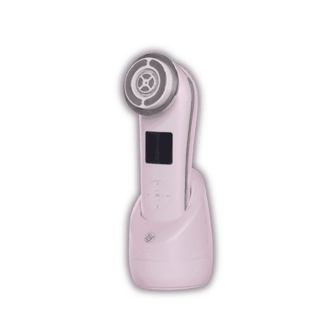 EvenSkyn Lumo Baguette de Beauté RF Anti-âge et Raffermissante pour la Peau – Réduit les Rides, Rehausse la Peau et Augmente le Collagène – EMS Avancés et Rafraîchissants pour des Résultats Visibles à la Maison - Rose