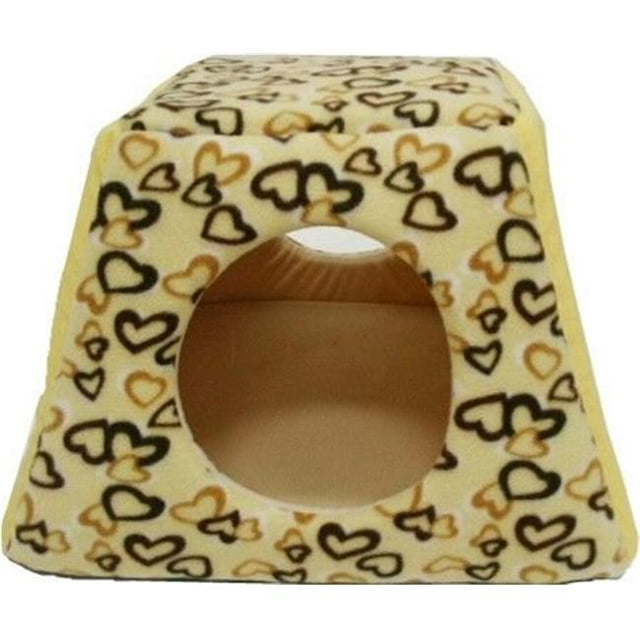 YML FH003-YL Animal Coussin Kitty Maison Place - Small&44; Jaune