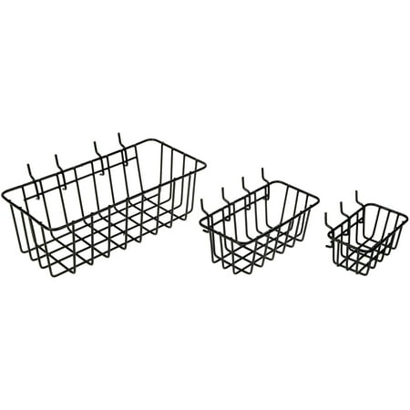 Dorman Hardware 4-9845 Peggable Wire Basket Set, 3-Pack