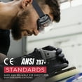 thumbnail image 3 of BISON LIFE Chemical Splash & Impact Resistant Safety Goggles, Anti-Fog Clear Lens Protective Eyewear, ANSI Z87.1 , Lab & Industrial Eye Protection, Fits Over Glasses, Pack of 1, 3 of 14