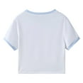 thumbnail image 5 of Women's T-Shirts Slim Fit Summer Top Graphic Crop Tee for Everyday Casual Wear, 5 of 7