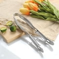 thumbnail image 5 of 2 pack Asparagus Peeler, Stainless Steel Double Edge Vegetables Peeler Hand Kitchen Food Peelers for Cucumber Zucchinis Yam Carrot, 5 of 5
