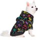 thumbnail image 2 of Balery Colorful Palms Sudadera con Capucha para Perros Pequeños – Ropa para Mascotas, Disfraz para Perros y Gatos, Ideal para Fiestas y Cosplay-X-Large, 2 of 7