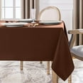 thumbnail image 3 of Rectangle Tablecloth Spring, Waterproof & Stain Resistant Table Cloths Wrinkle Free Fabric Washable 210GSM Polyester Table Cover for Spring/Party/Outdoor - 60 x 84 inch, Sage Green, 3 of 6
