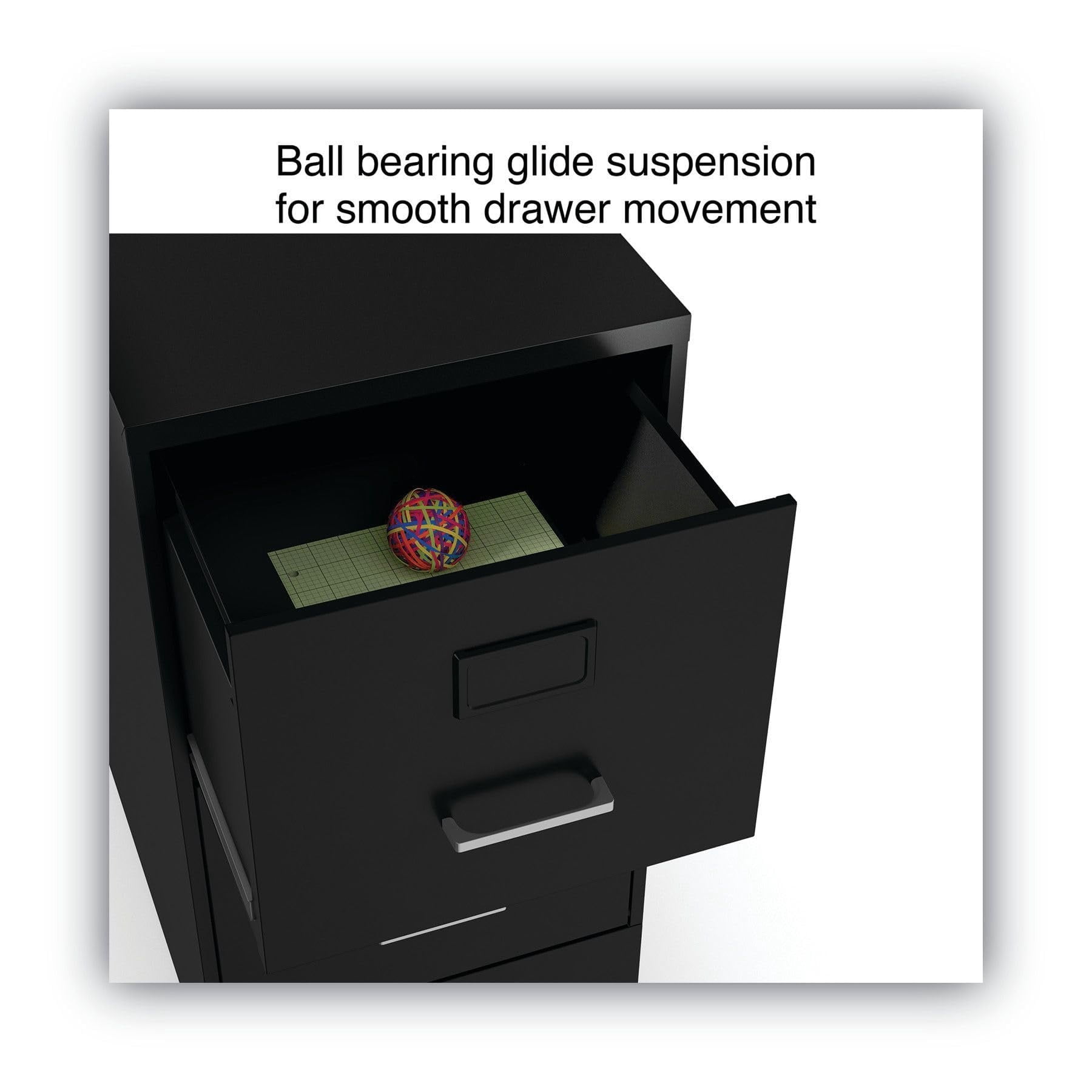 Alera Soho 2 File-Drawer Vertical Standard File Cabinet Letter Size Lockable 24.1"H x 14"W x 18"D