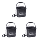 thumbnail image 1 of Cubo Contenedor de agua plegable Herramientas Lavado de autos Aparejos de peces vivos (20 cm) Negro, 1 of 2