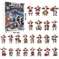 thumbnail image 3 of Calendario de Adviento de Navidad 2024 | Cuenta Regresiva de 24 Días con Adornos de Vaca | Bonitas Figuras y Colgantes de Vaca de Acrílico | Regalo de Cuenta Regresiva para Niños y Familias | Kit de, 3 of 6