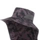 thumbnail image 2 of Sombrero de pescador con visera para acampar, resistente a los rayos UV para viajes, acampar, pescar (rojo oscuro), 2 of 6