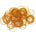 thumbnail image 1 of CHICHUMID 500 Pcs Bandes de Caoutchouc Orange Fines Caoutchouc Naturel Non Réfléchissant Extensible pour Bureau, 1 of 8