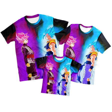 

Anime T Shirt for Men Women Boys Girls Dragon Ball Print Casual Shortsleeve Polyester O-Neck Casual T Shirt for Women Men Boys Girls