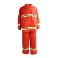 thumbnail image 2 of Combinaison de Sécurité Résistante aux Flammes, Vêtements de Protection Isolants Thermiques Vêtements de Protection Isolants Thermiques avec Bande Réfléchissante Vêtements en Coton à Fermeture Éclair Vêtements de Sécurité Résistants au Feu, 2 of 7