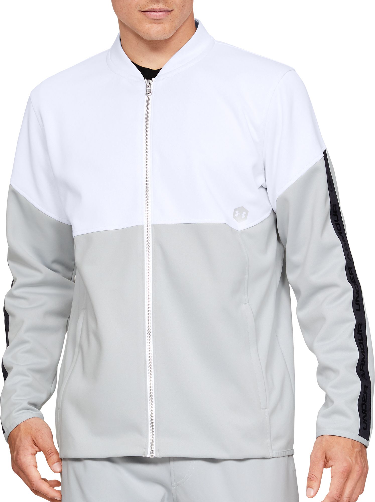 Under Armour Men's Athlete Recovery Knit Warm-Up Jacket - image 1 of 2